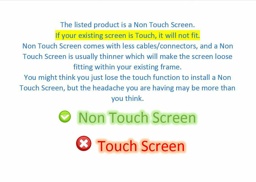 New HP 250 G4 LCD Screen Replacement for Laptop New LED HD