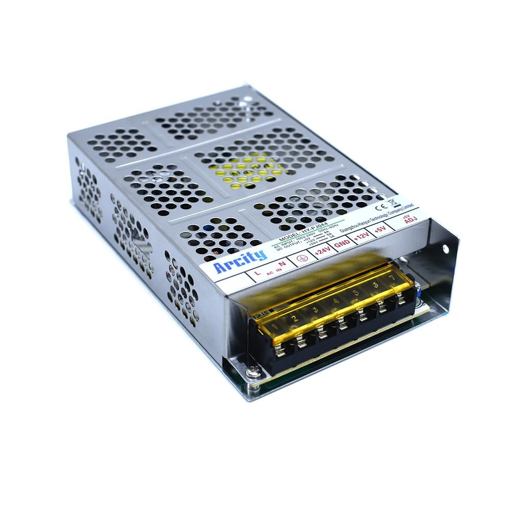 5V 12V 24V Output Switching Power Supply Unit Adjustable for Video Multi Game…