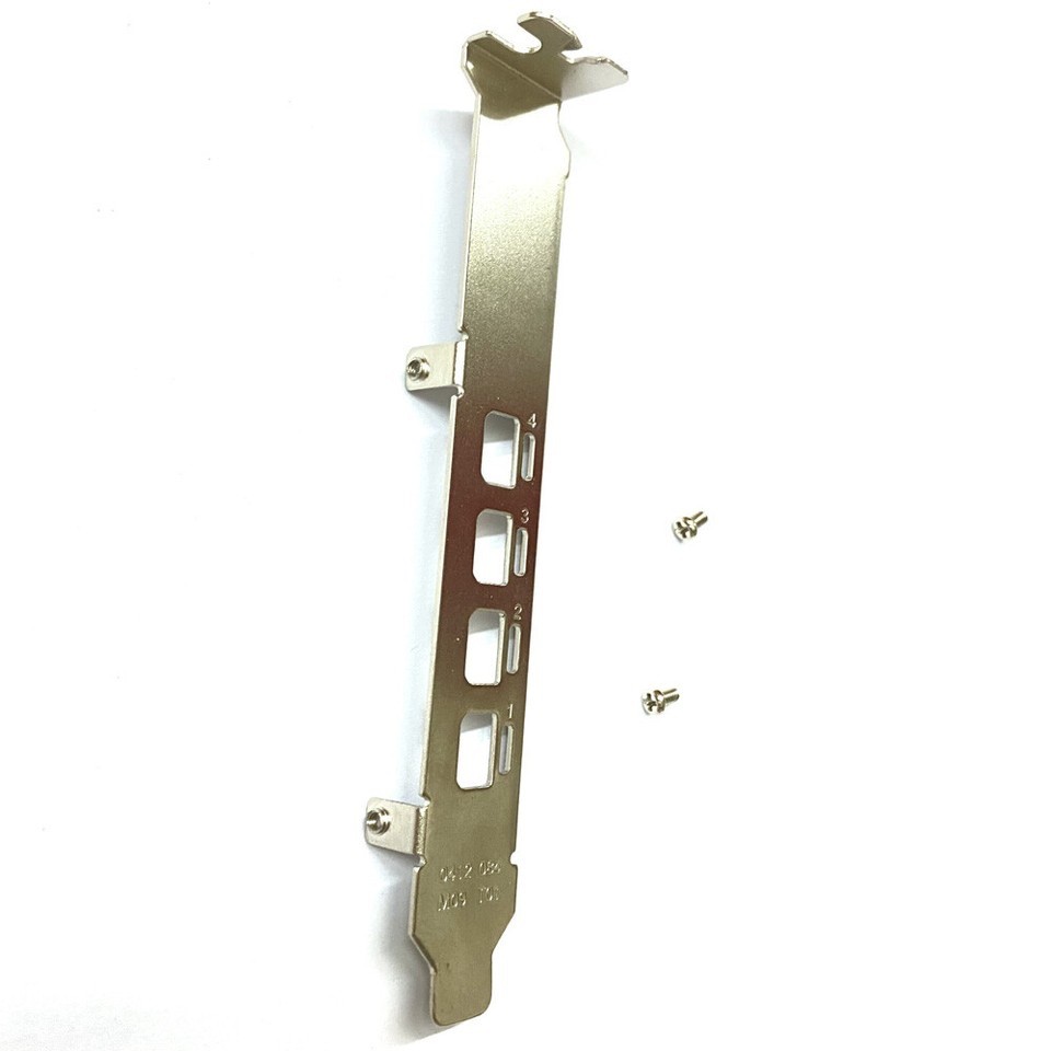 NEW Full Height Bracket for NVIDIA Quadro RTX K1200 T1000 P400 P600 P1000 4mDP