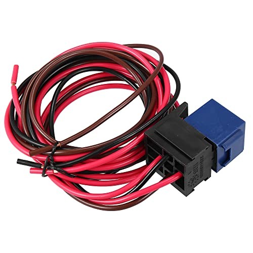 12V Electric Radiator Fan Thermostat Controller Kit Cooling Fan Wiring Relay