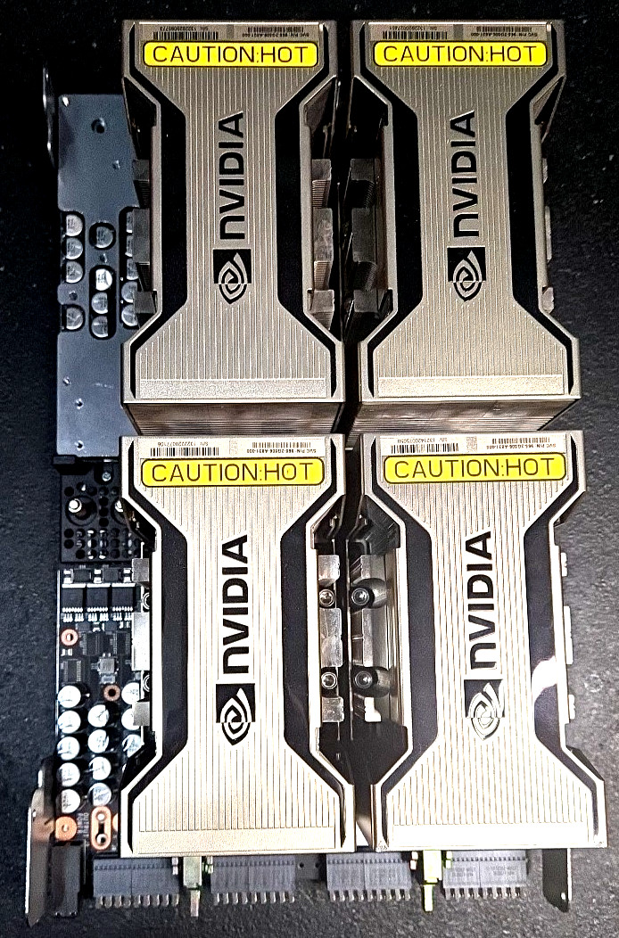 Nvidia A100 SXM4 GPU 4-GPU (Redstone) HGX NVLink Baseboard w/ 4x 40GB GPUs