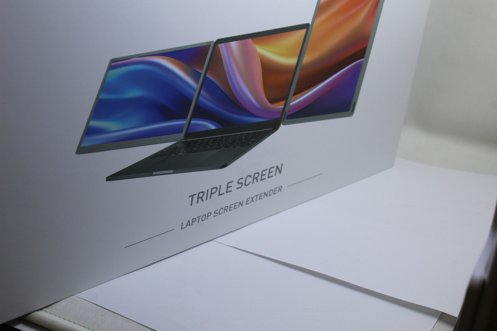 Portable 15.6″ FHD S6 Laptop Screen Extender | Triple Display Setup for Work, Tr
