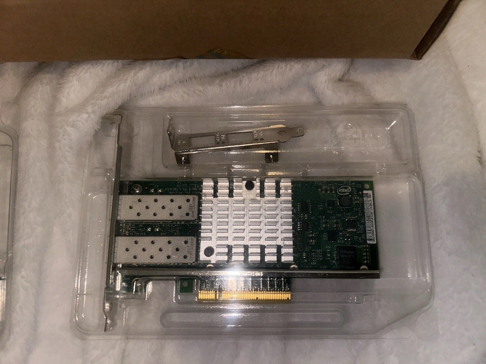 Lot of 2 X520-DA2 IBM/INTEL DUAL PORT 10GbE SFP+ ADAPTER 49Y7961 49Y7962 49Y7960