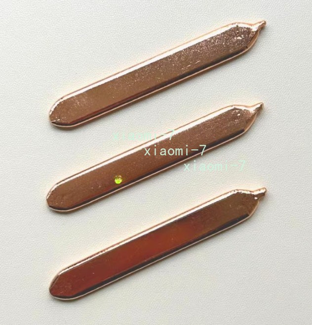Copper Flat Heat Pipe for Cooling Laptop CPU GPU Heatsink 11x3mm length 50-400mm