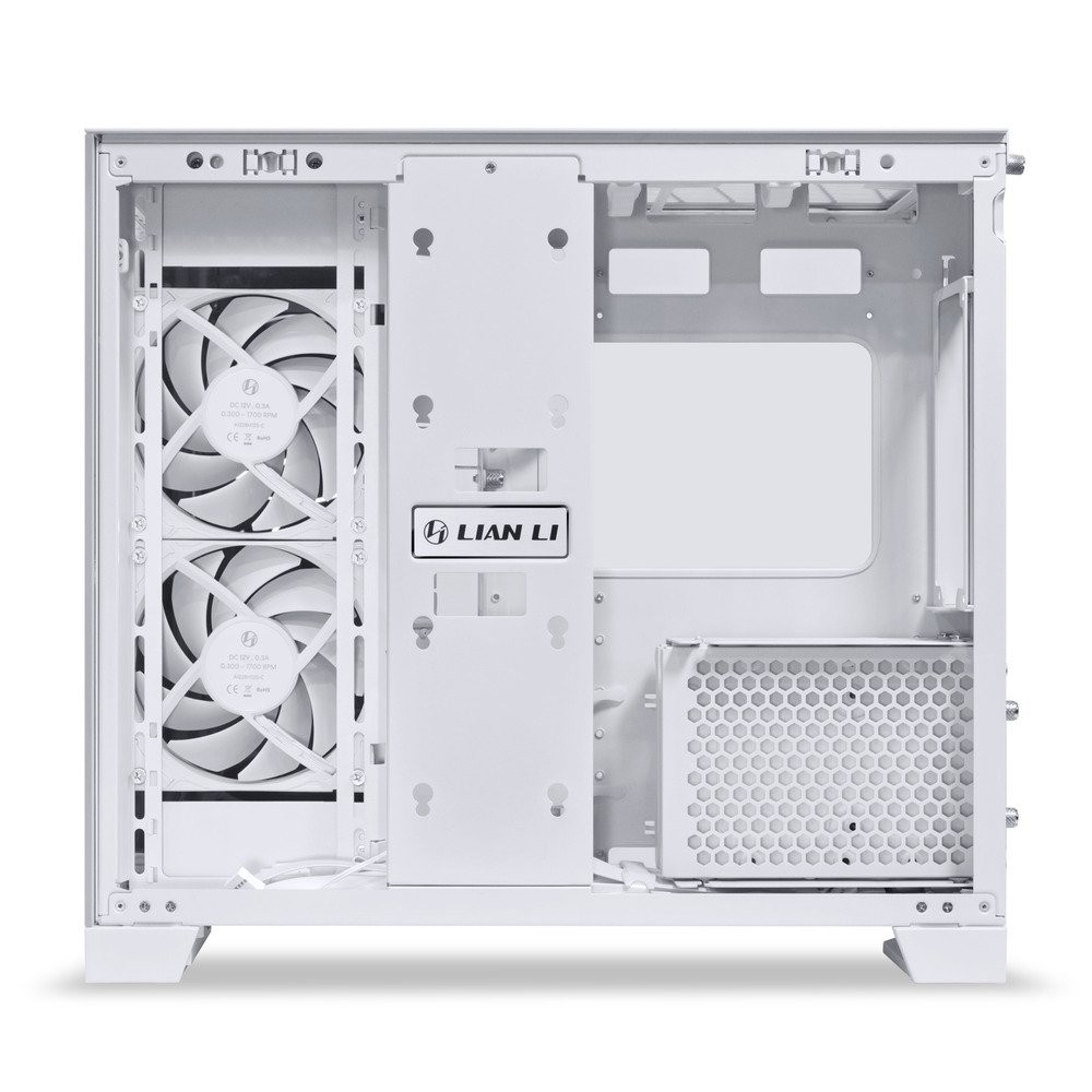 LIAN LI O11D MINI V2 O11DMIV2W Compact ATX Mid-Tower Airflow Computer Case White