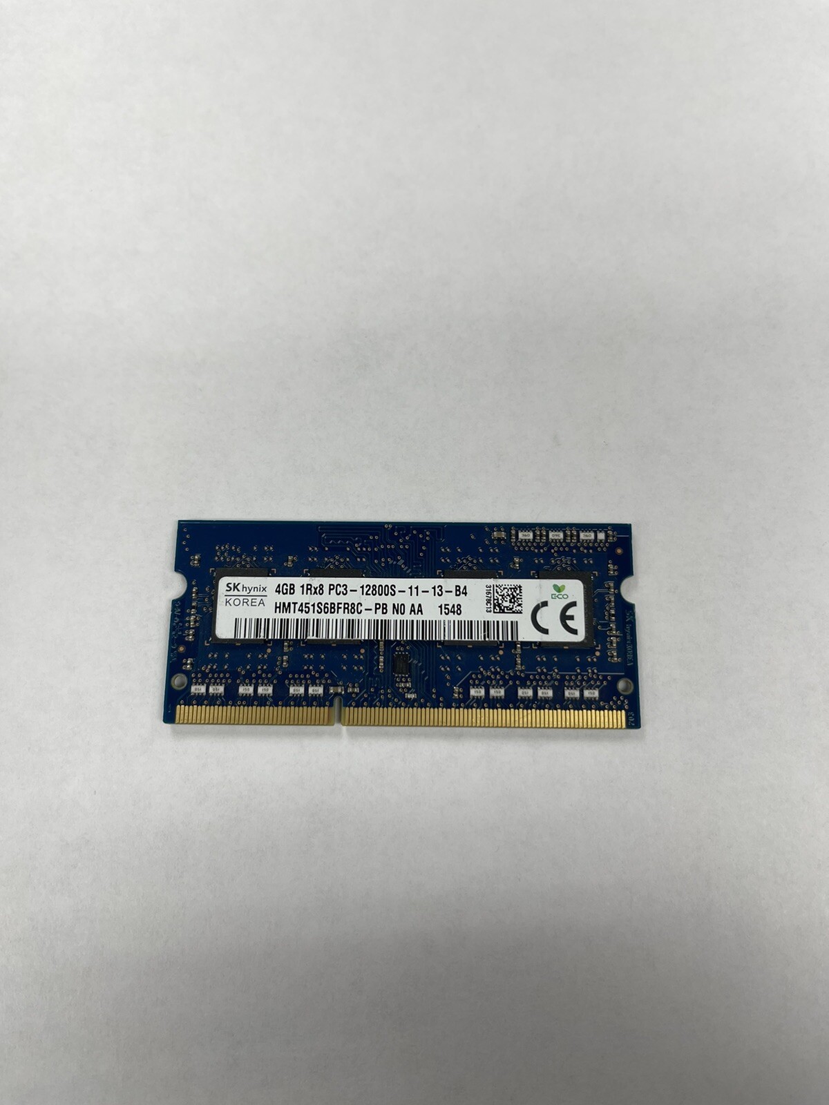 SK Hynix 4GB RAM 1RX8 PC3-12800S-11-13-B4 Laptop Memory 30 Days Warranty Tested