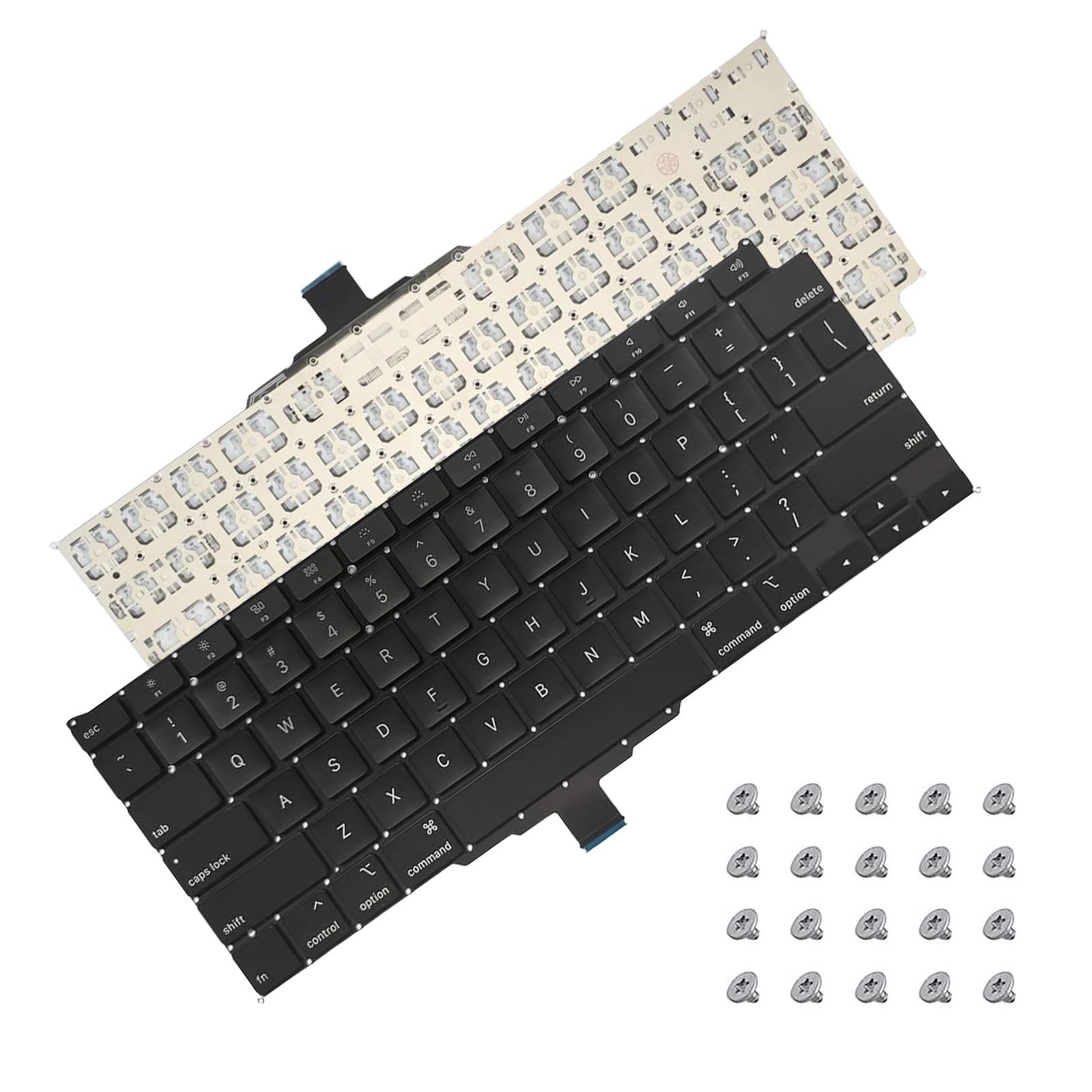 US Keyboard Flex Cable Screw Kit For MacBook Air 13 In Retina A2179 2020
