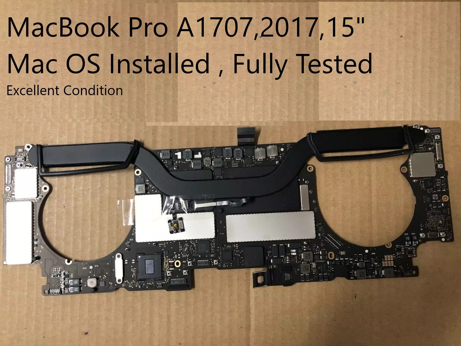 MacBook Pro 15 ” A1707 2017 Motherboard i7 16GB 256SSD 820-00928-04 Grade A