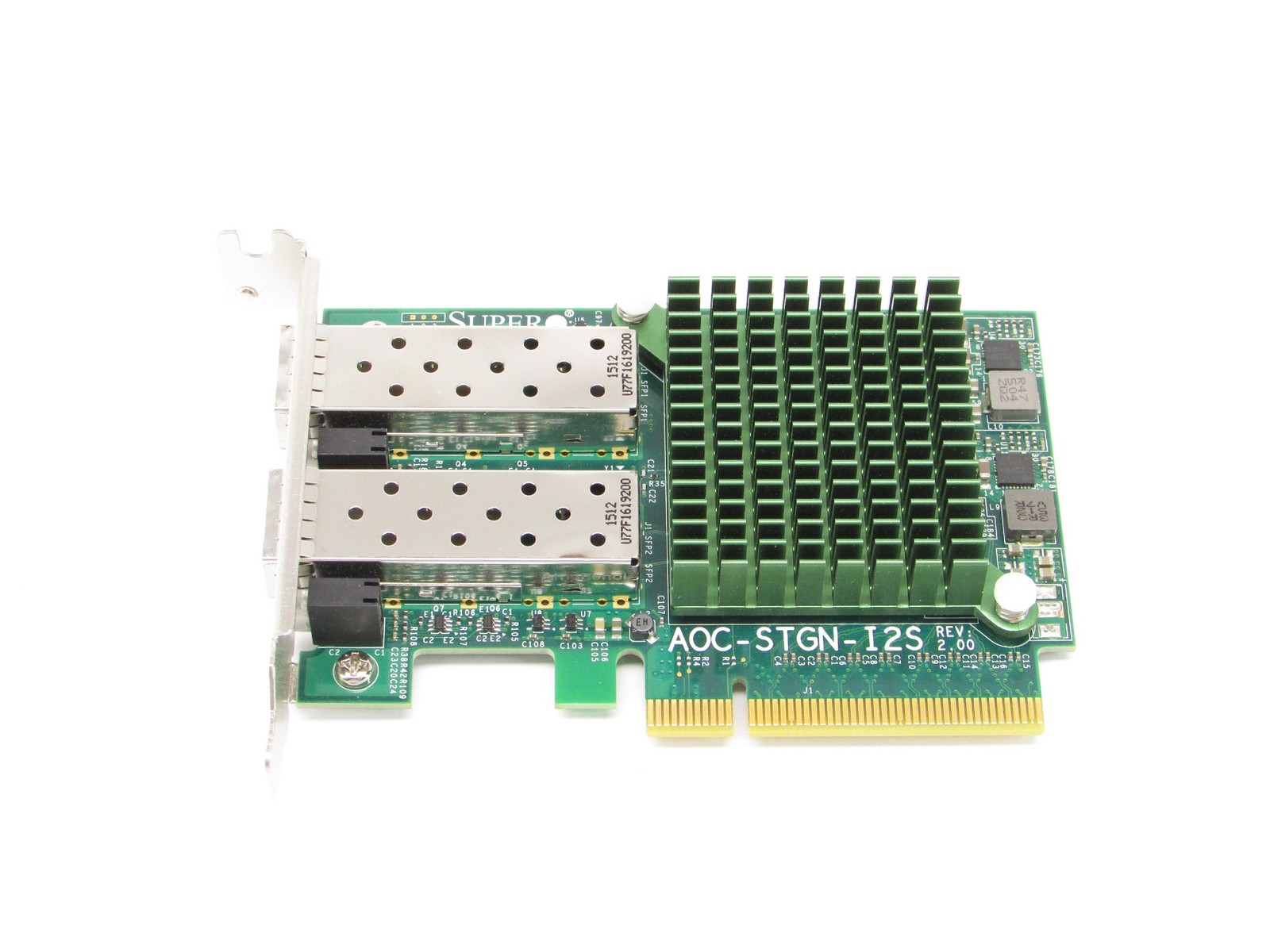 Supermicro Intel X520-DA2 Dual Port AOC-STGN-I2S Rev2 Network Adapter Controller