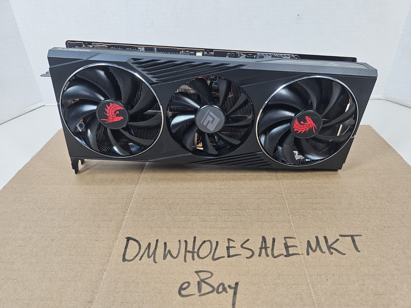 PowerColor Red Dragon AMD Radeon RX 6800 XT 16GB GPU AXRX 6800XT 16GBD6-3DHR/OC