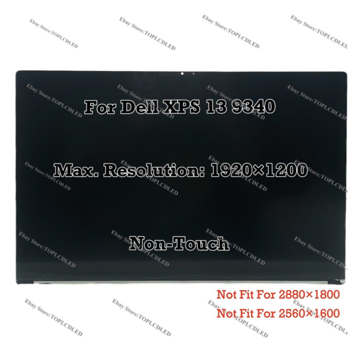 For Dell XPS 13 9340 P151G 13.4″ LCD Non-Touch Screen 1920×1200 Display Panel