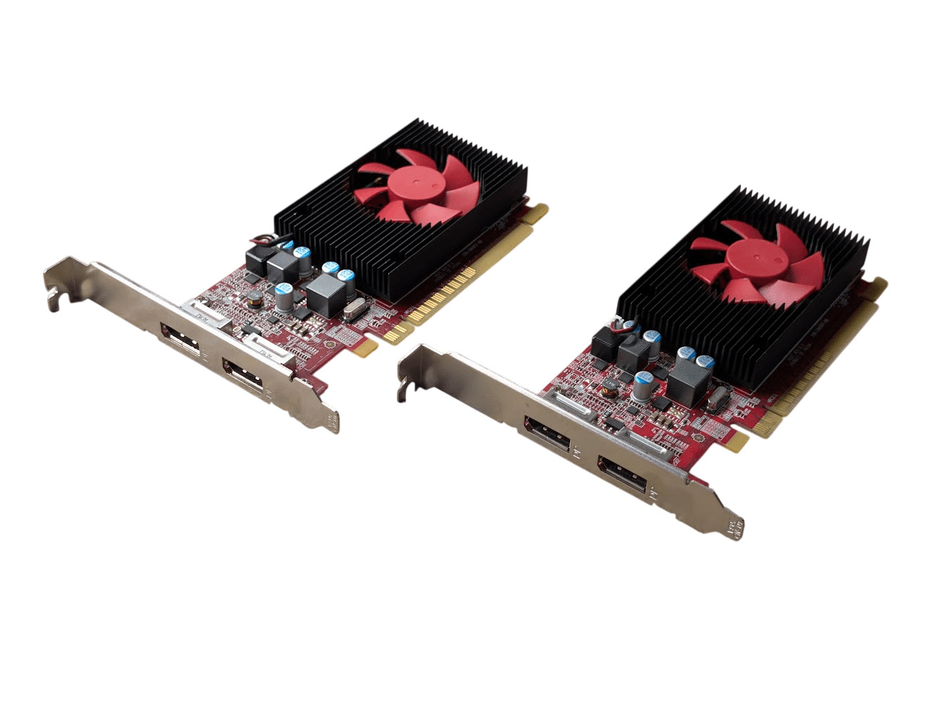 LOT OF 2 AMD Radeon R7 430 2GB Dual Display Port Full Height HP L11302-001