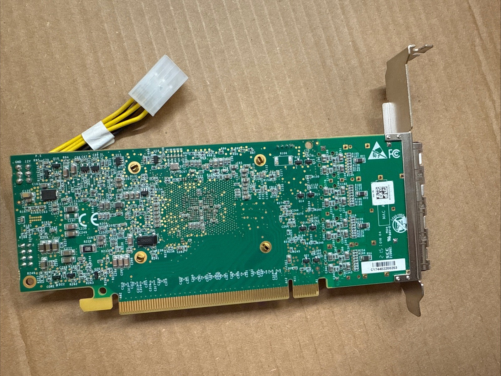 Silicom PE31610G4ISLBLL-XR 4x port 10g SFP+ Ethernet Adapter