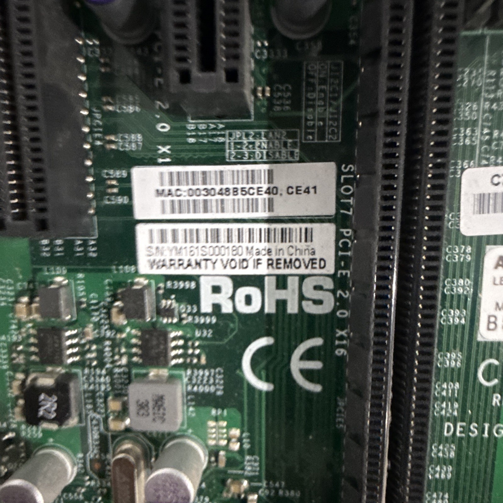 Supermicro C7Q67 MicroATX LGA1155 DDR3 4-DIMM PCIe x16 VGA USB 2.0