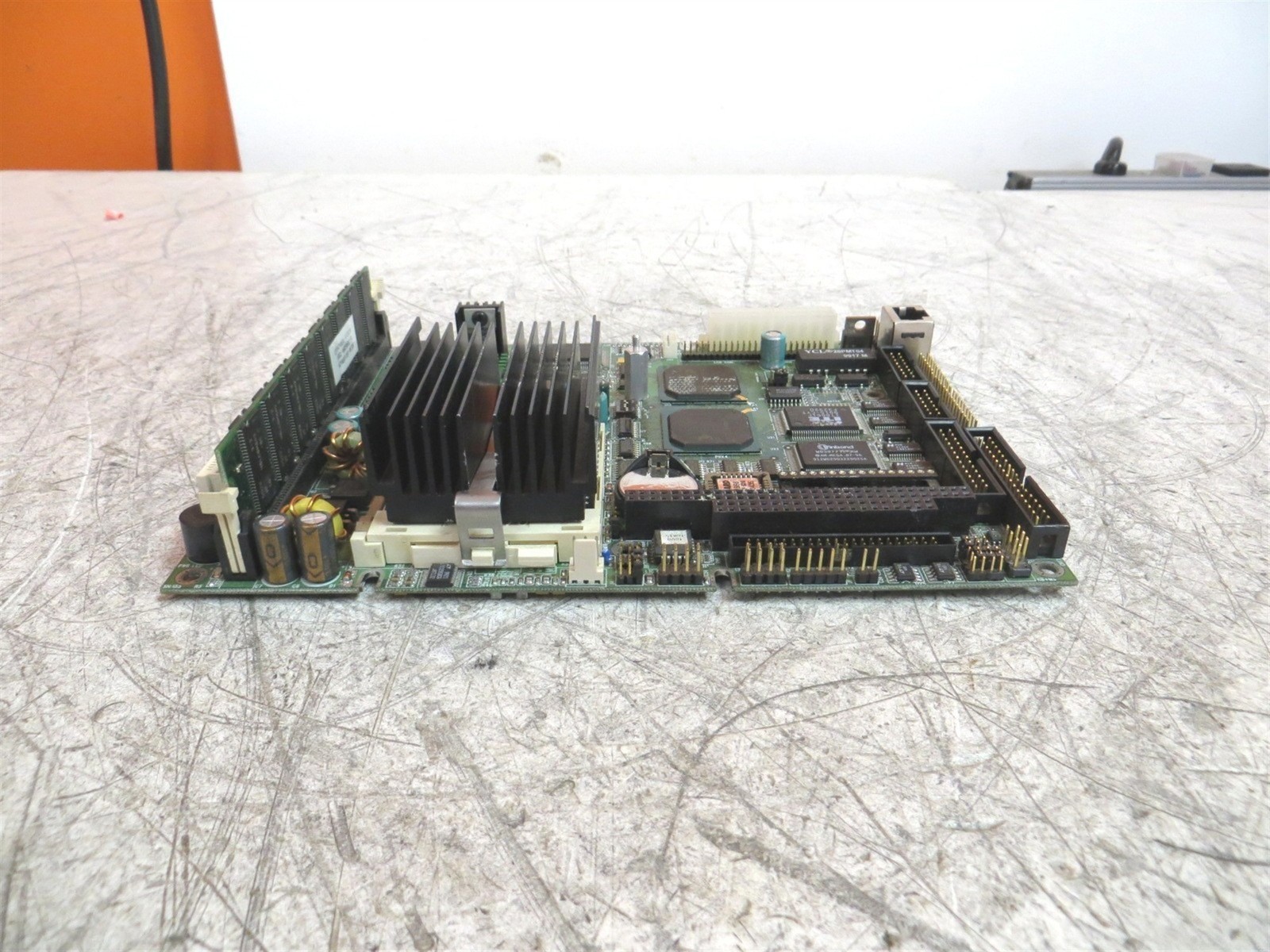 No Post Aaeron PCM-6890 EBX Motherboard Intel Celeron 128MB See Description