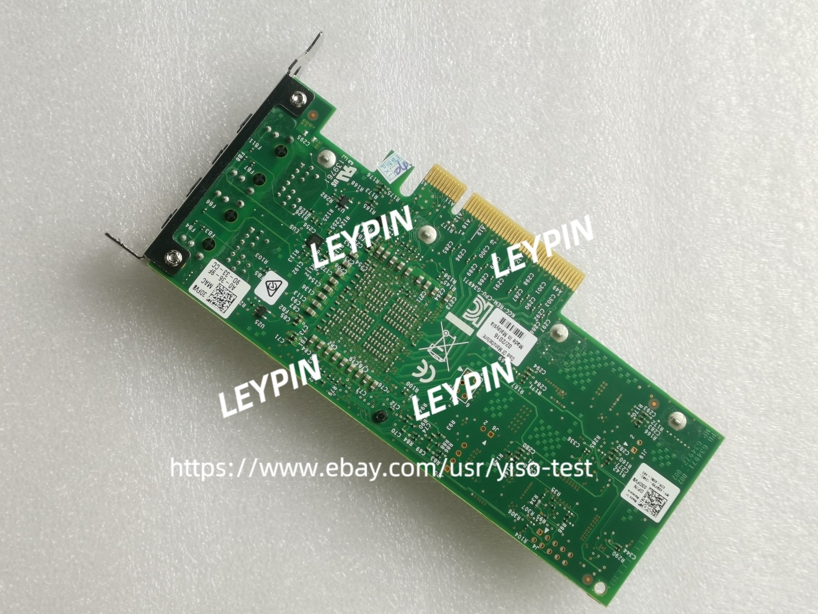 INTEL/DELL X540-T2 CONVERGED DUAL PORT ETHERNET NETWORK ADAPTER K7H46/3DFV8