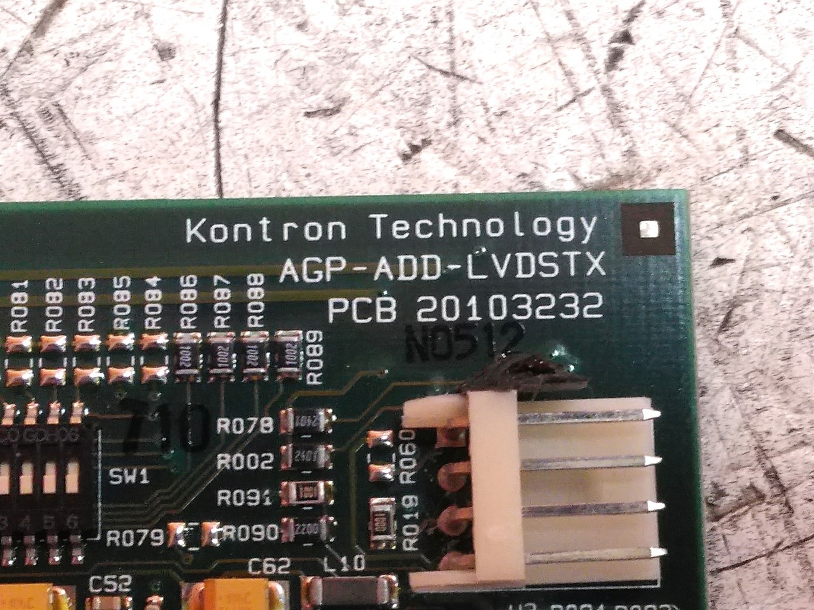 KONTRON AGP-ADD-LVDSTX LVDS AGP Card See Description