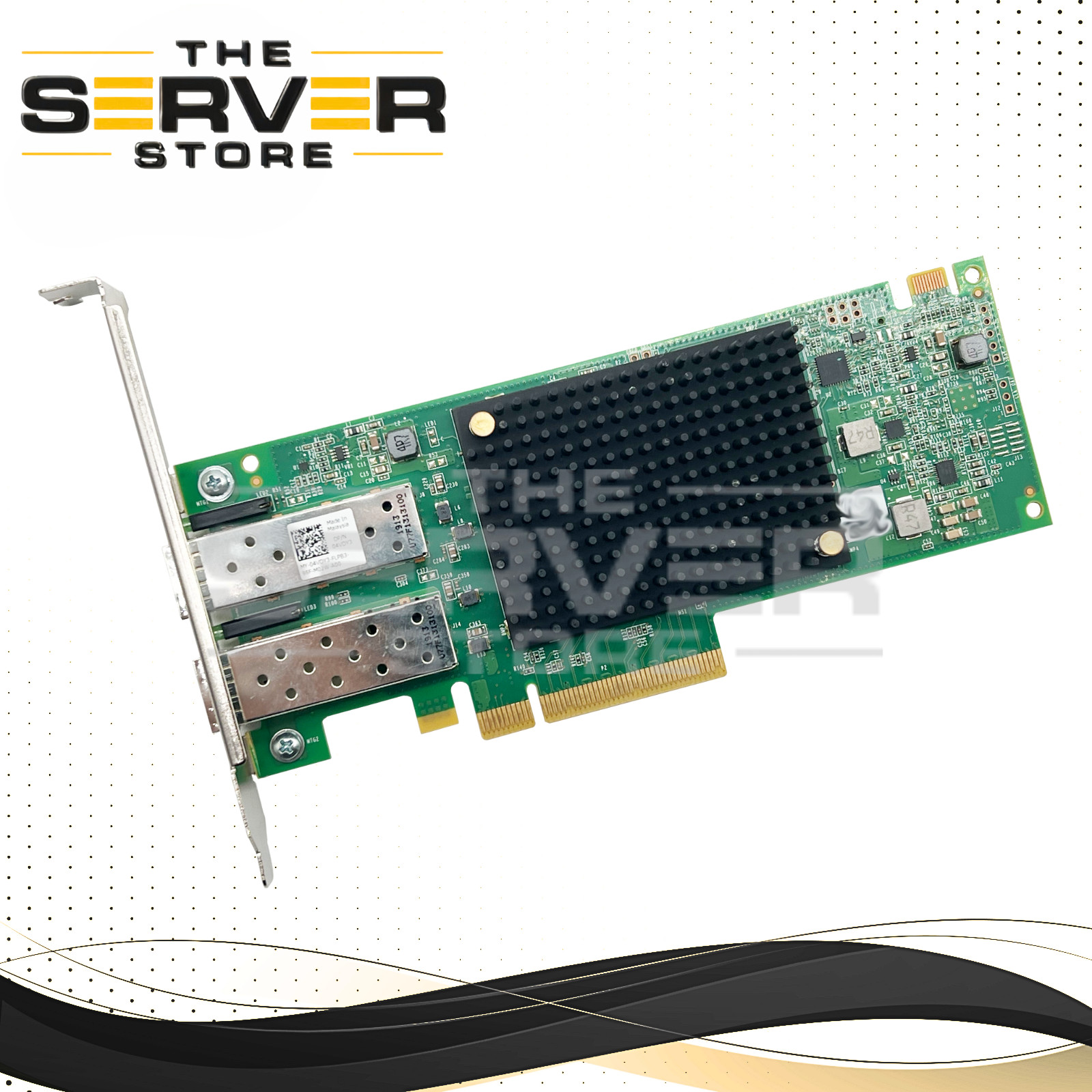 Dell LPE35002 32GB Dual Port Fiber Channel HBA (High Profile PD89Y) 4VDY3 4VDY3