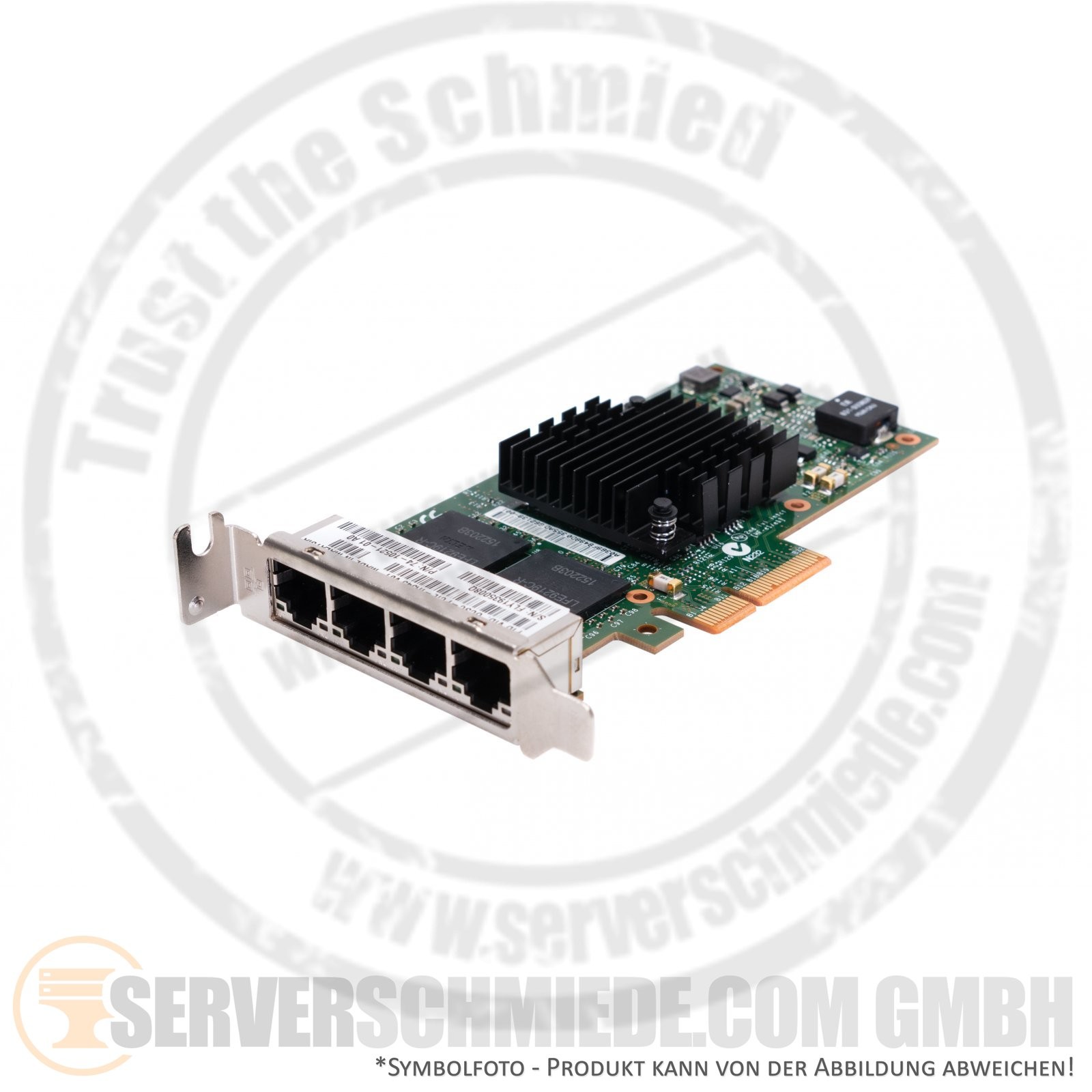 Cisco Intel i350-T4 4x 1GbE Quad Port Copper RJ-45 PCIe x4 Ethernet Network Cont