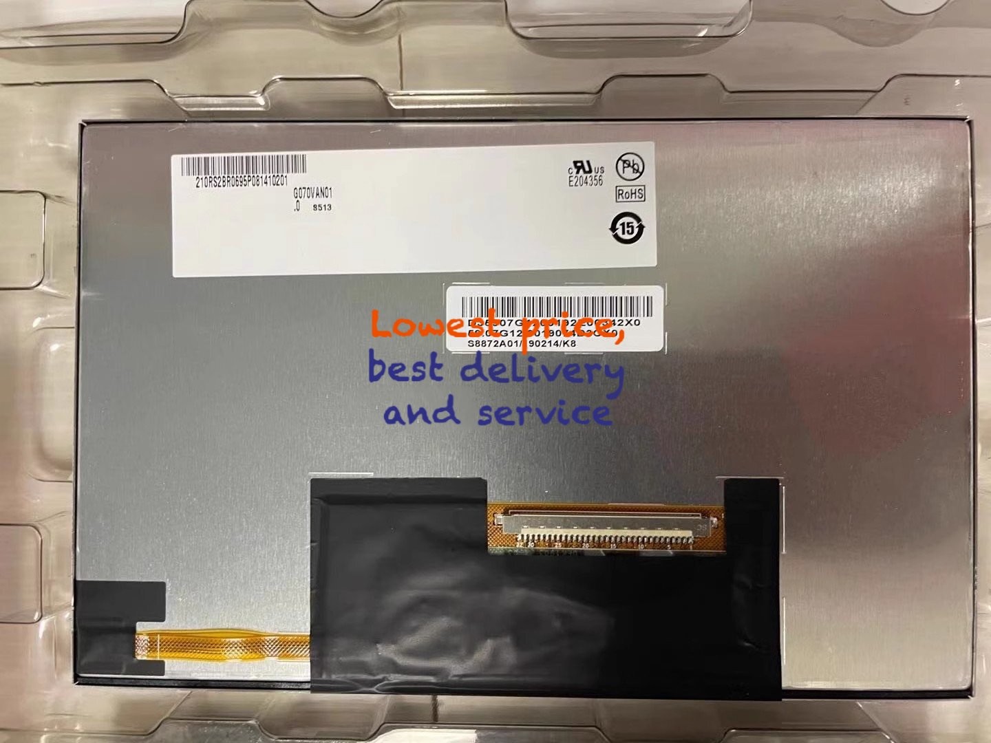 1PC G070VAN01.0 7 Inch TFT-LCD Display Panel Brand New for Auo Fast shipping