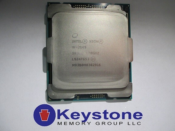 Intel Xeon W-2145 3.70 GHz CPU SR3LQ 8 Core 11 MB 8.0GT/s LGA2066 Processor*km