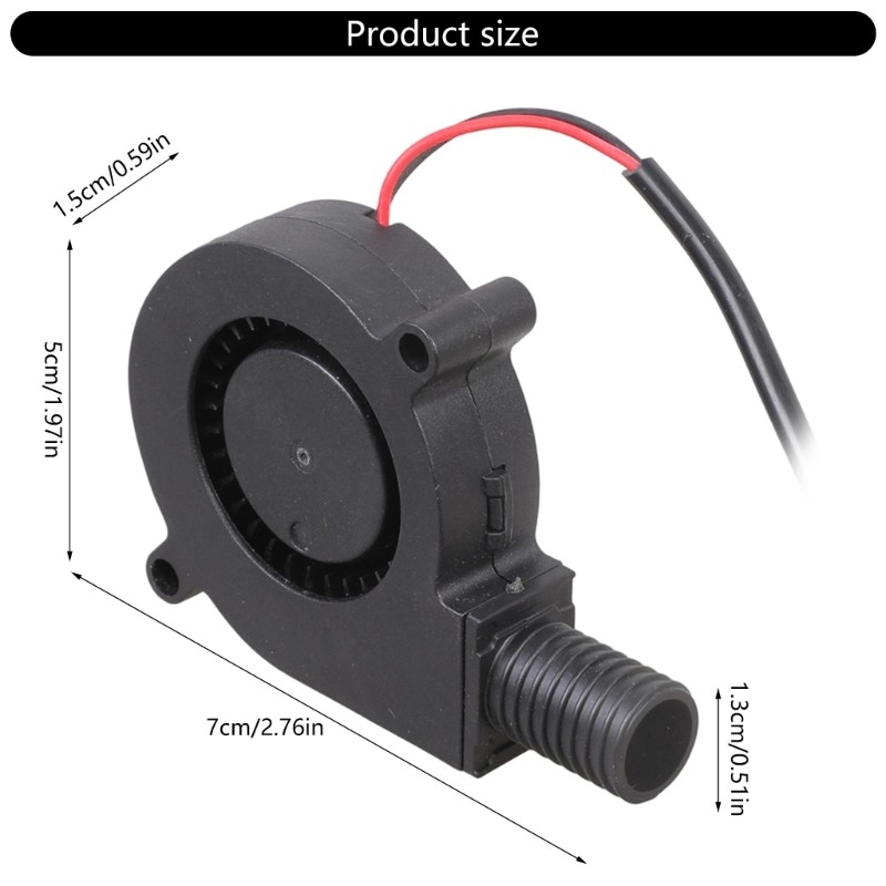 USB Powered Cooling Fan 5015 Air Blower For Electronics Thermal Solution
