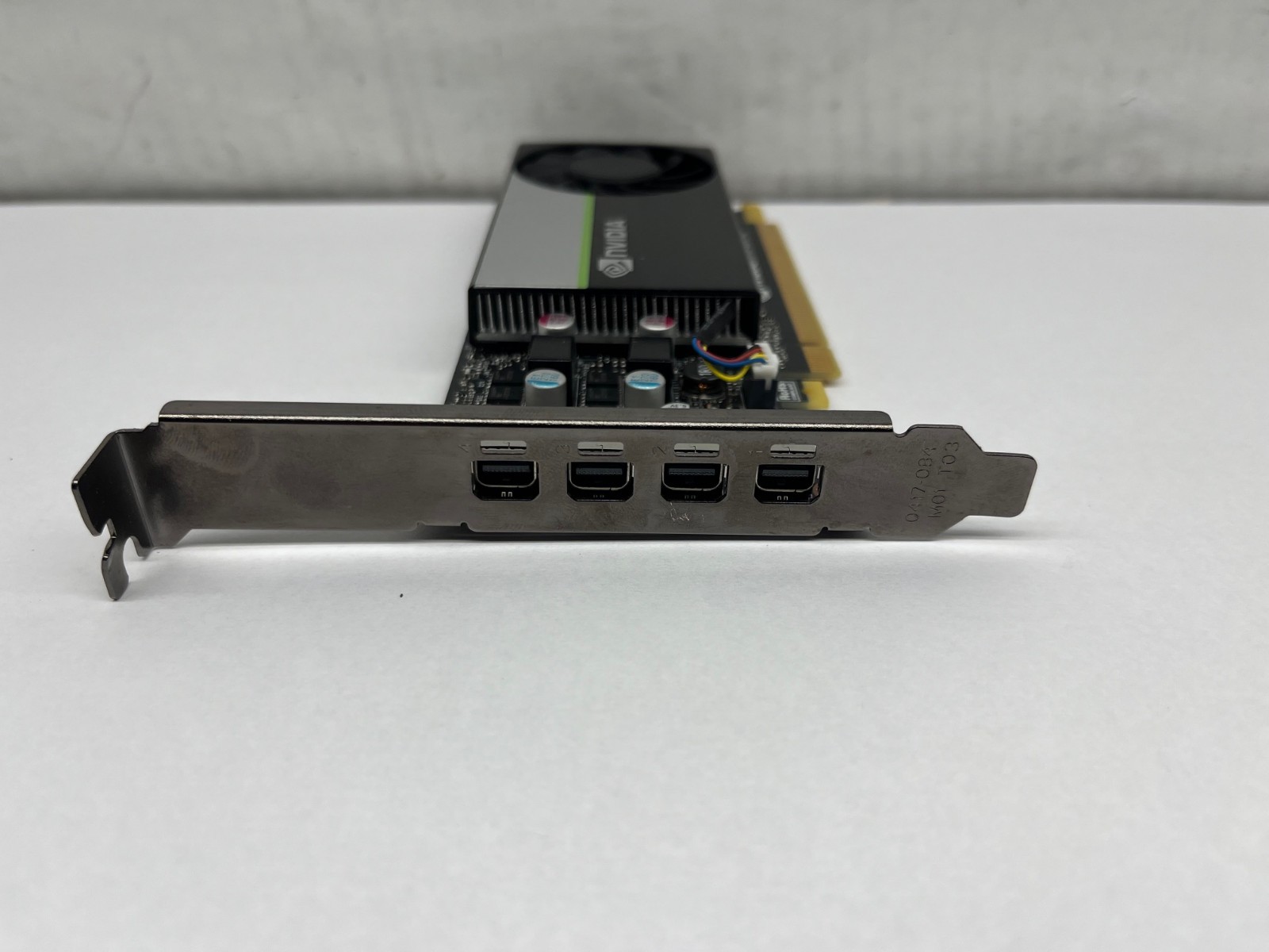Dell Nvidia Quadro T1000 4GB GDDR6 4x Mini DP Graphics Card 0DW8FN