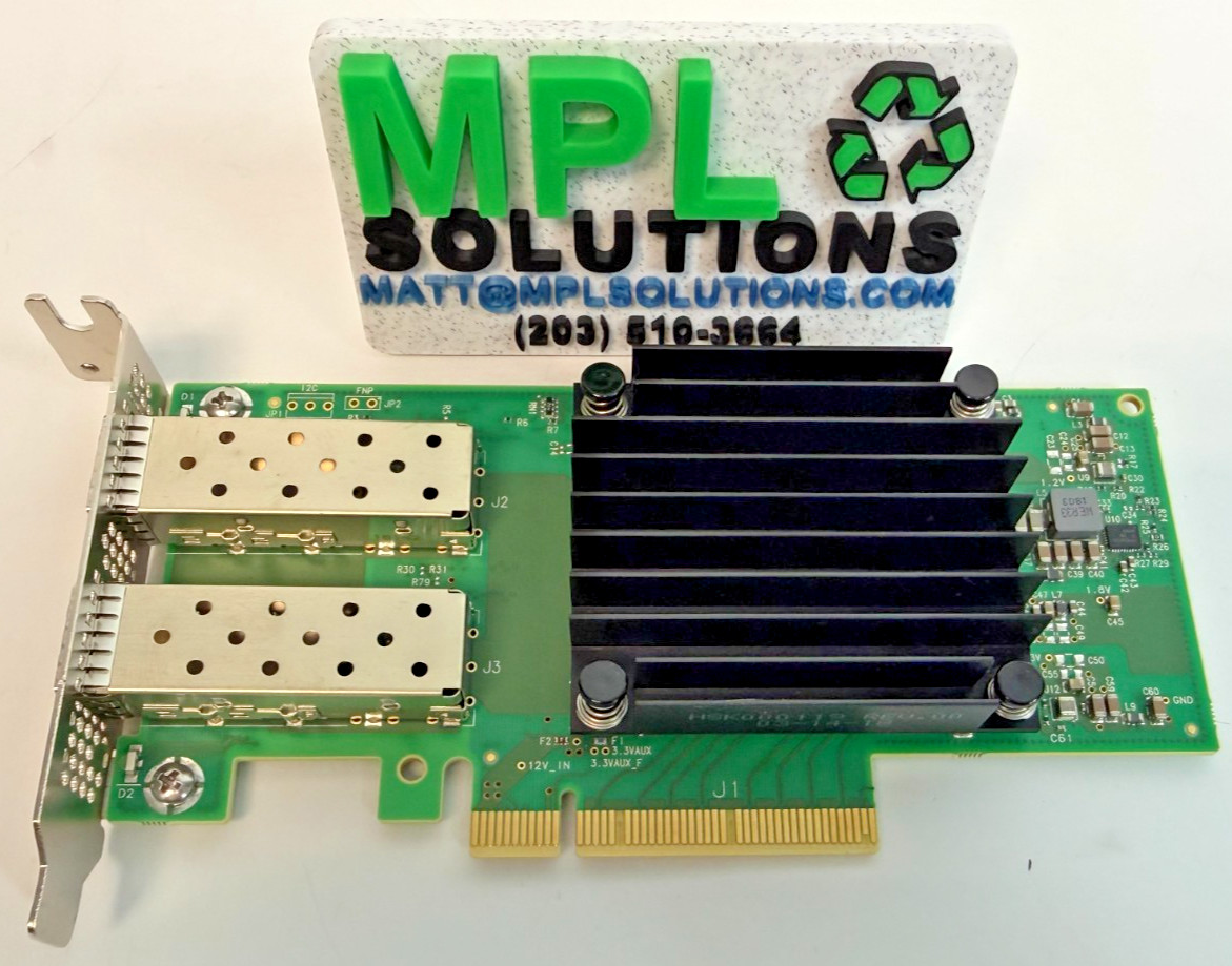 DELL Mellanox ConnectX-5 CX512A EN 10/25GbE DualPort SFP28 PCIeX8 Adapter 0PK5TN