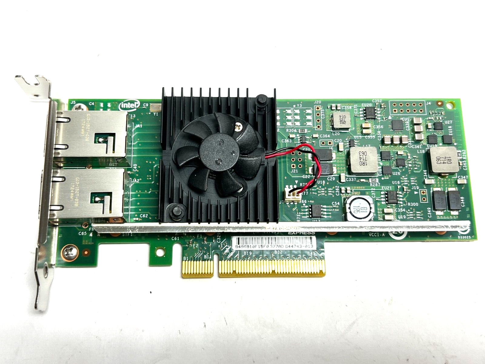 INTEL DELL X540-T2 DUAL PORT 10Gb NETWORK CONVERGED ADAPTER 0K7H46 03DFV8 LP