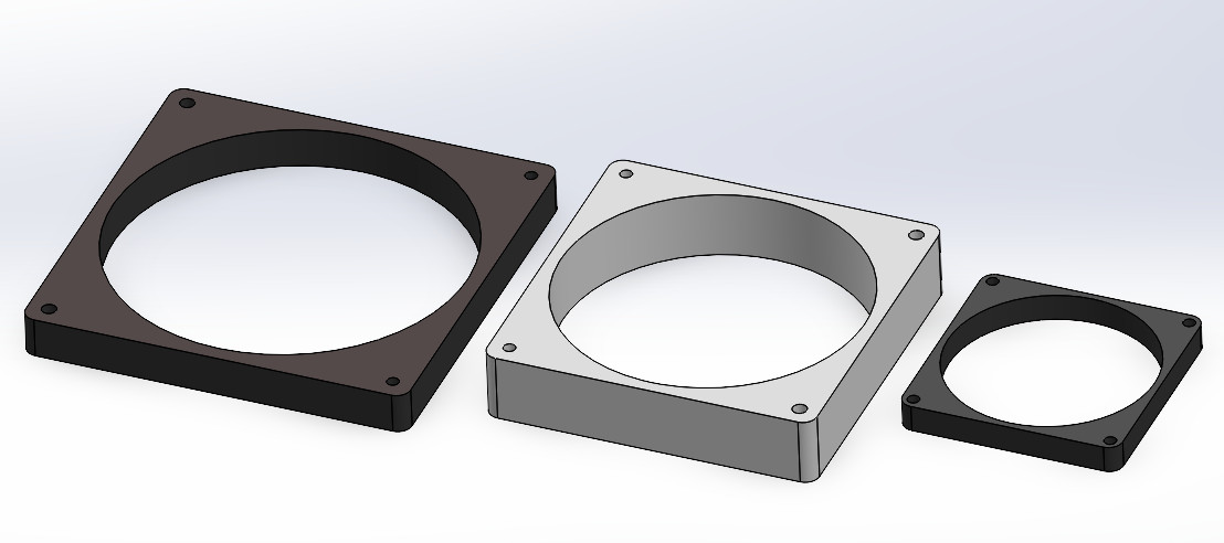 Fan Spacer 80mm/120mm/140mm