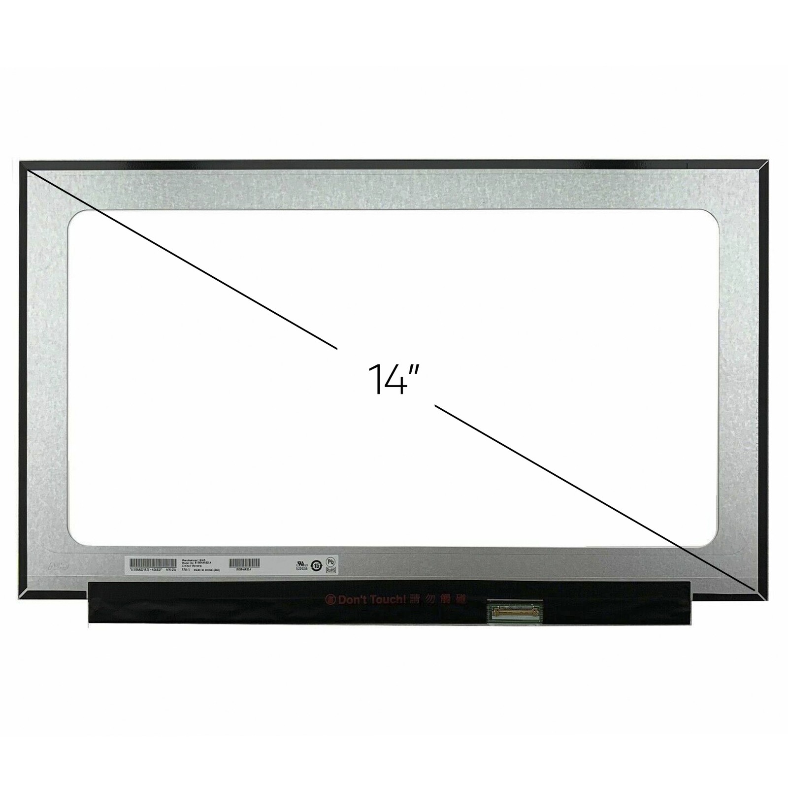 Lenovo FRU 01YN154 30 Pins Screen Replacement LCD LED Display With Tools
