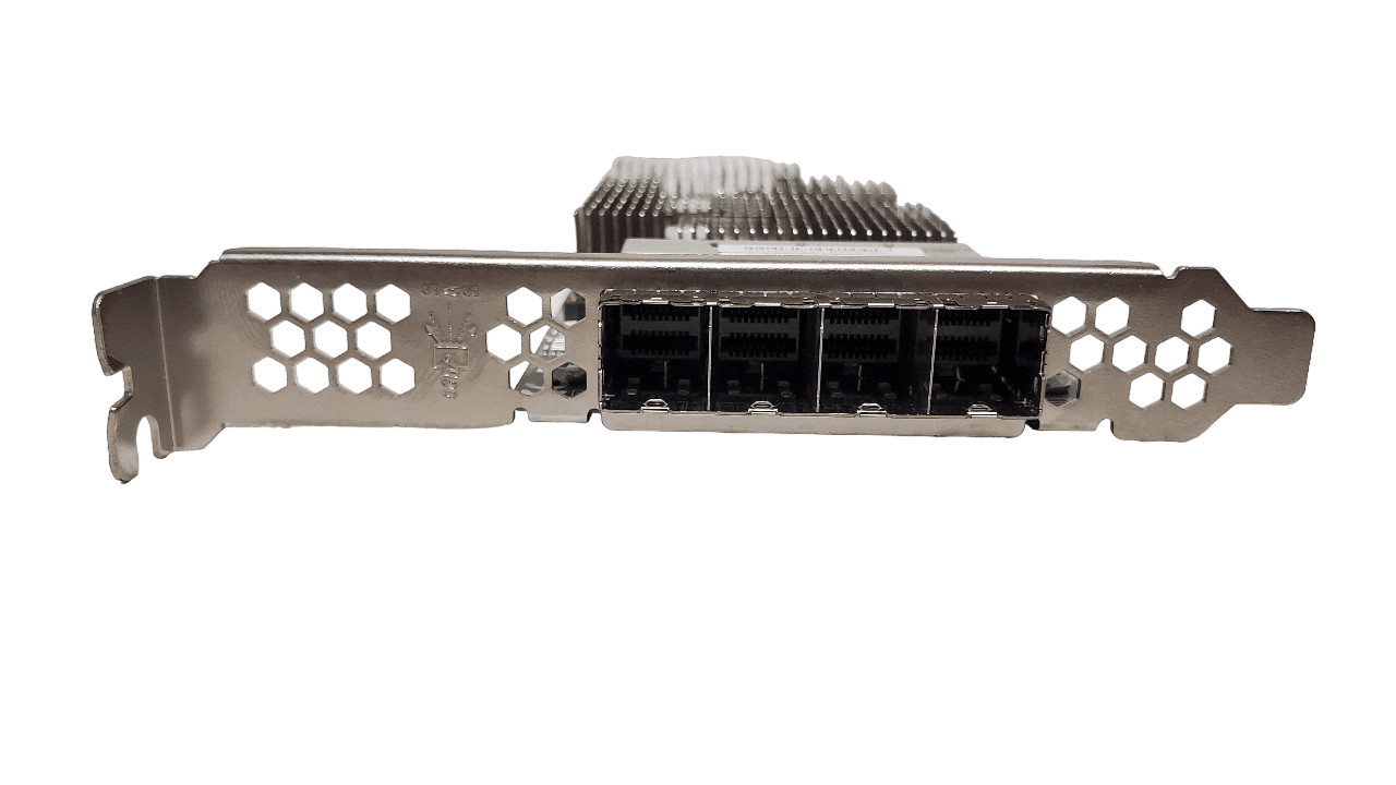 Dell TFJRW Quad Port SAS 6Gbs PCI-e HBA LSI 9206-16e 1V1W2 Full Height Bracket