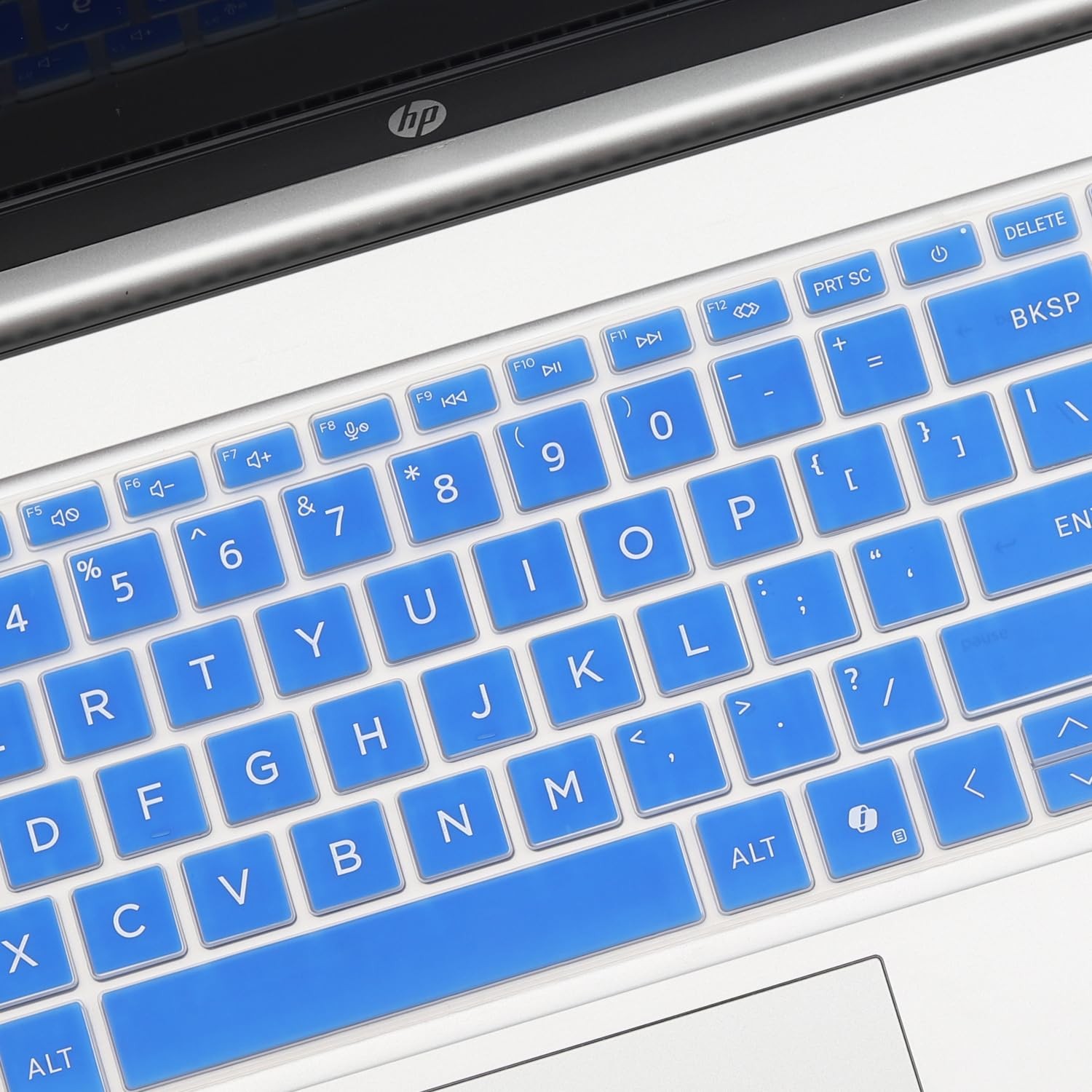 Keyboard Cover for 2025 2024 HP 15.6-inch Laptops (2023-2025 Models), Blue