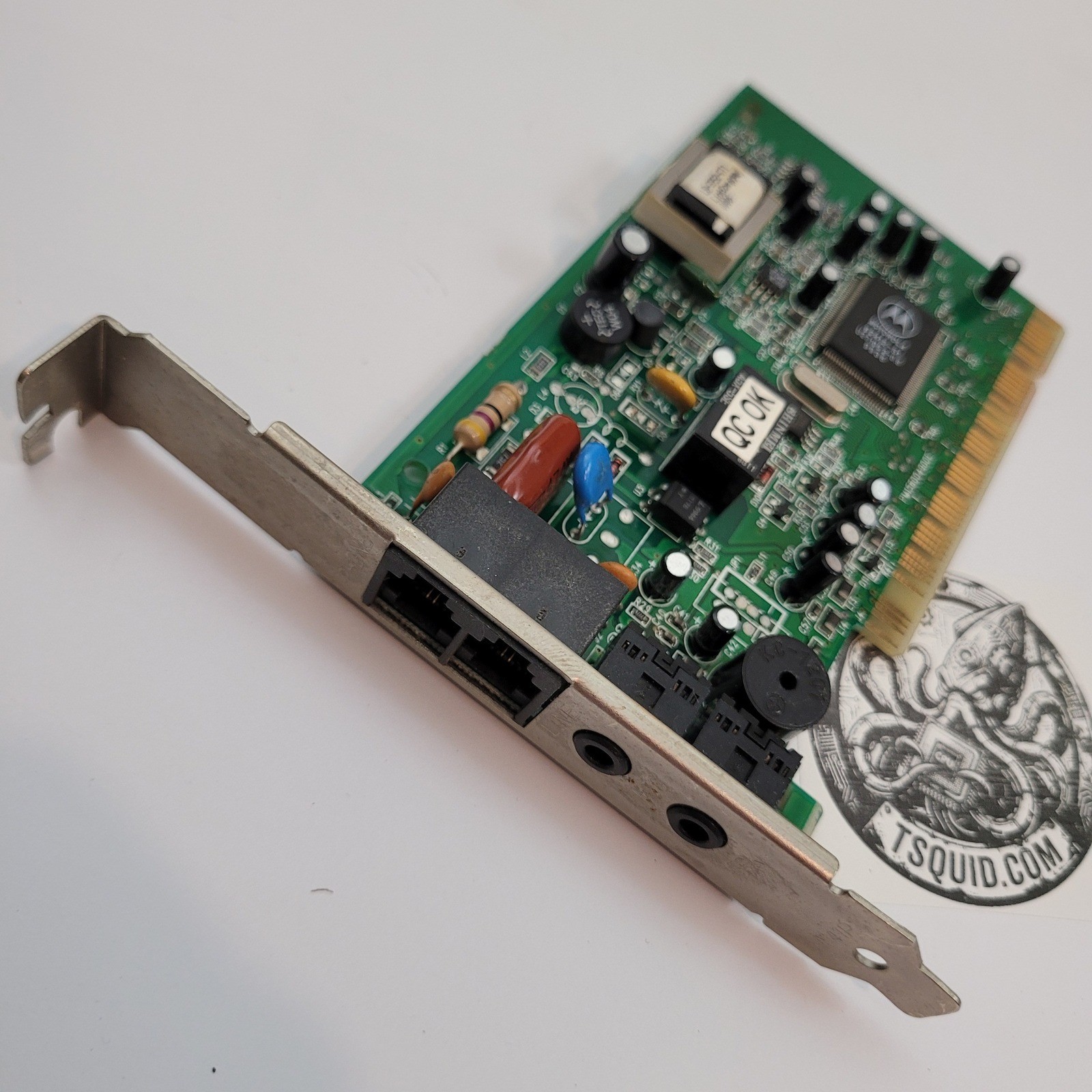 Motorola FB WS-5614PSL PCI Internal Fax Modem Card Vintage 62412-51 Chipset
