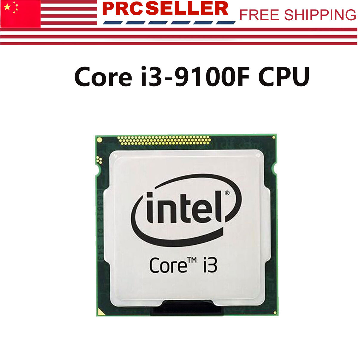 Intel Core i3-9100F CPU Quard Core 3.6GHz 8.0 GT/s Socket LGA 1151 CPU Processor