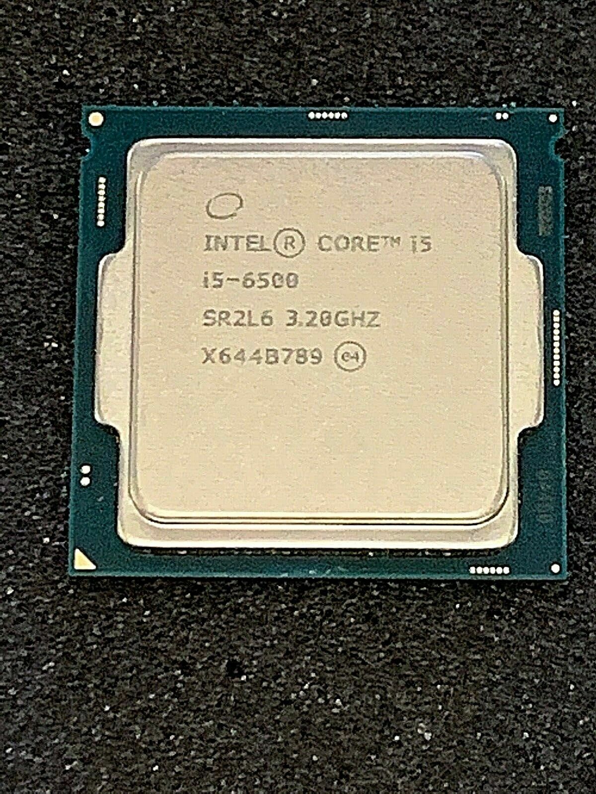 Intel Core i5-6500 6th Gen 3.20GHz Quad Core Desktop CPU Processor SR2L6 Tested