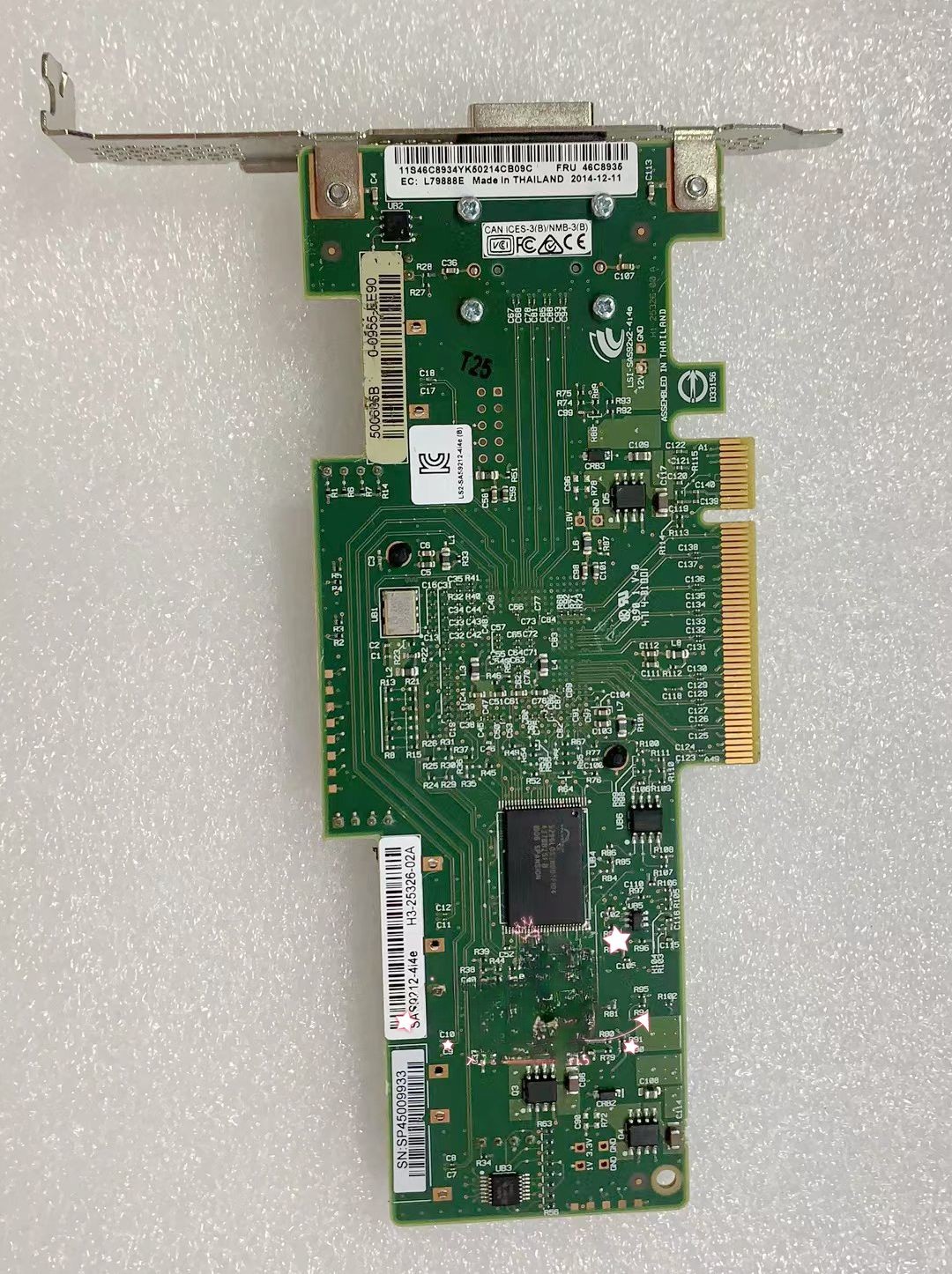 LSI 9212-4i 46C8935 6Gbps SAS HBA P20 IT Mode ZFS FreeNAS unRAID