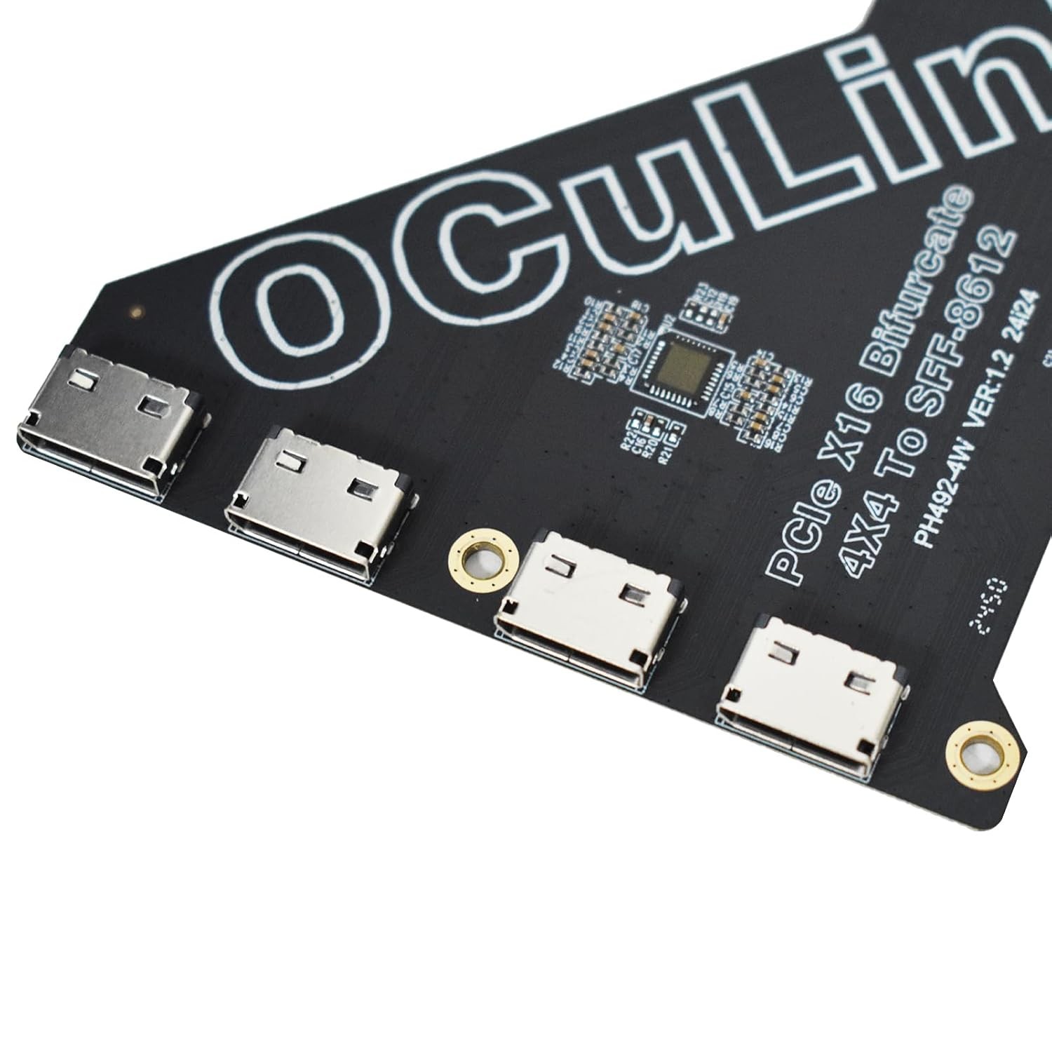 Gen4 PCIe to Oculink SFF-8612 Adapter SFF-8611 External Graphics Card GPU dock