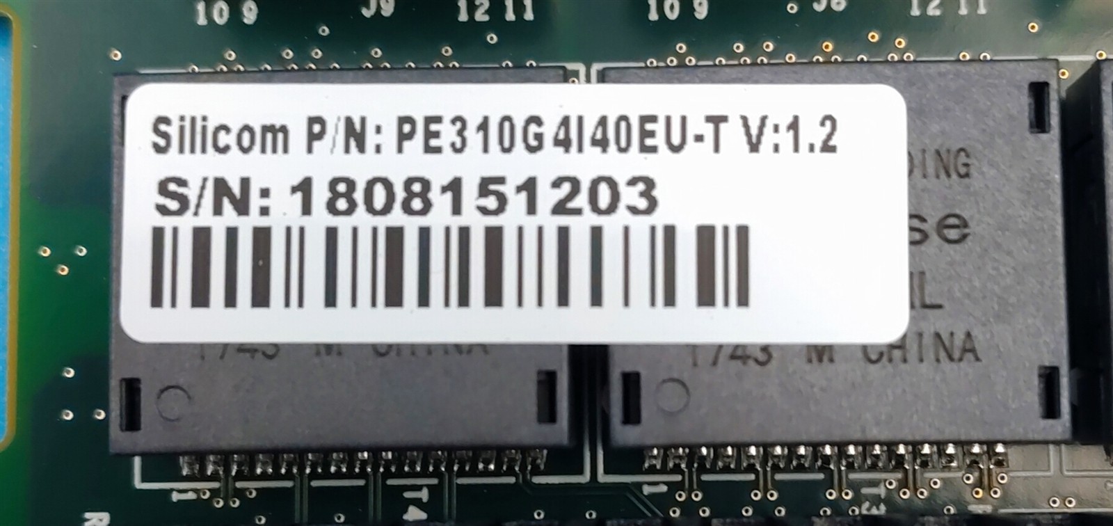 PE310G4I40EU-T SILICOM QUAD PORT 10GB PCLE RJ45 X540-T4 ETHERNET NETWORK ADAPTER