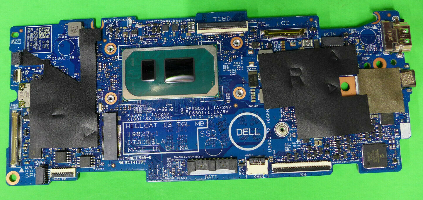 Genuine Dell Inspiron 7306 2-in-1 Laptop Motherboard i5-1135G7 8GB RAM FCDVH