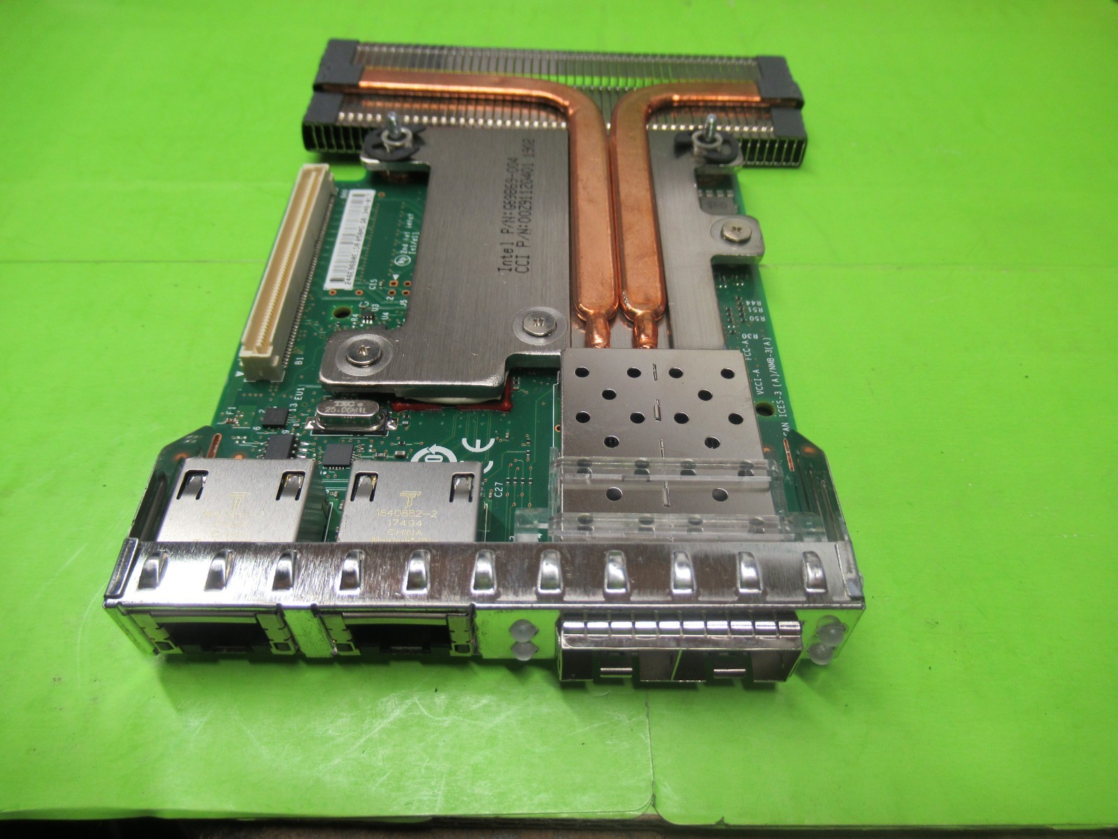 Dell Intel Dual Port 10GB Daughter Card C63DV 0C63DV