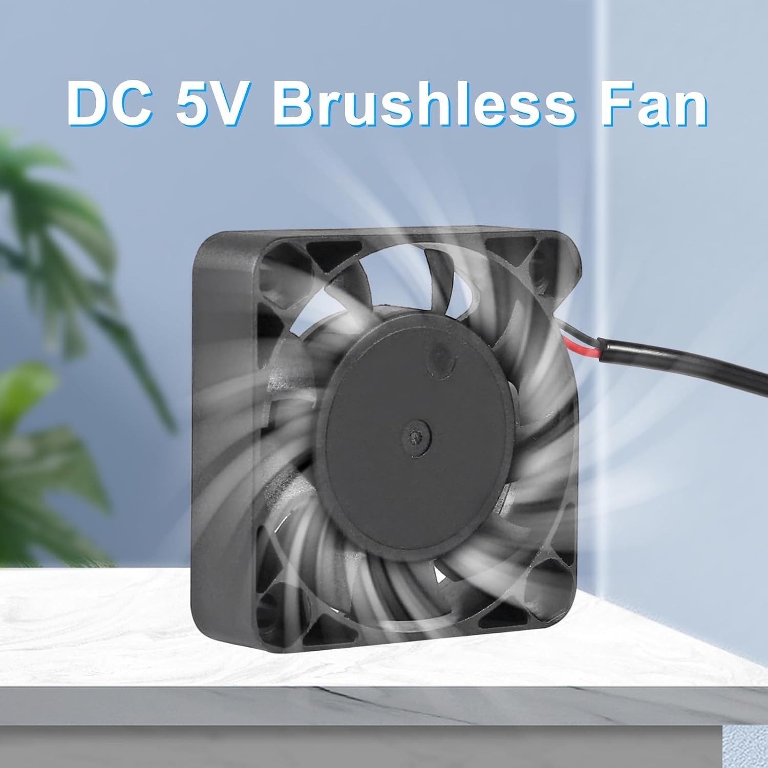 USB Powered Brushless Fan Set – 2Pcs 40mm for Efficient Electronics Cooling