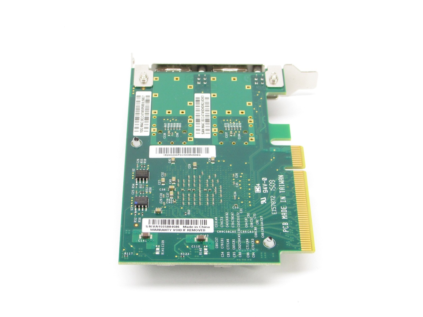 Supermicro Intel X520-DA2 Dual Port AOC-STGN-I2S Rev2 Network Adapter Controller