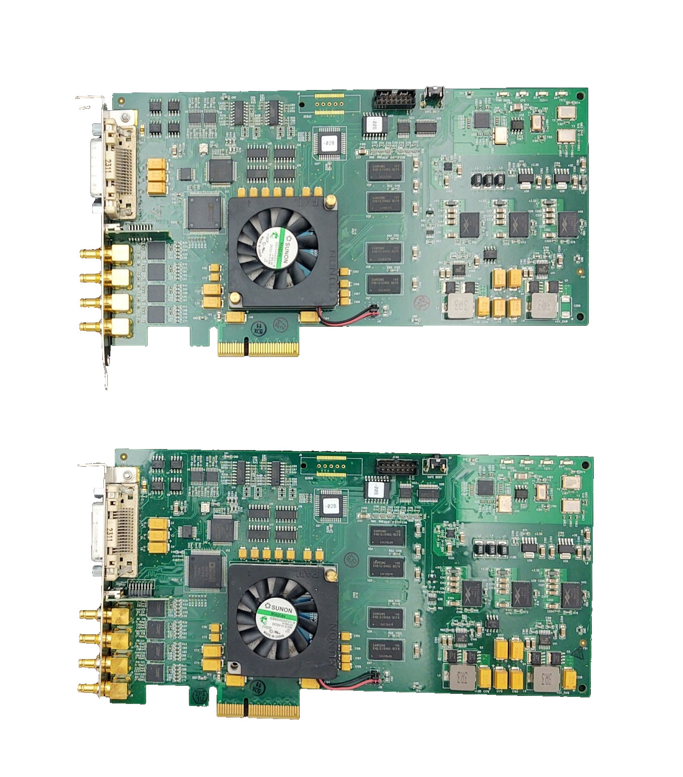 LOT OF 2 AJA Kona-3G-R0 Dual Link HD/SD PCIe HDMI Video Card – FAST SHIPPING