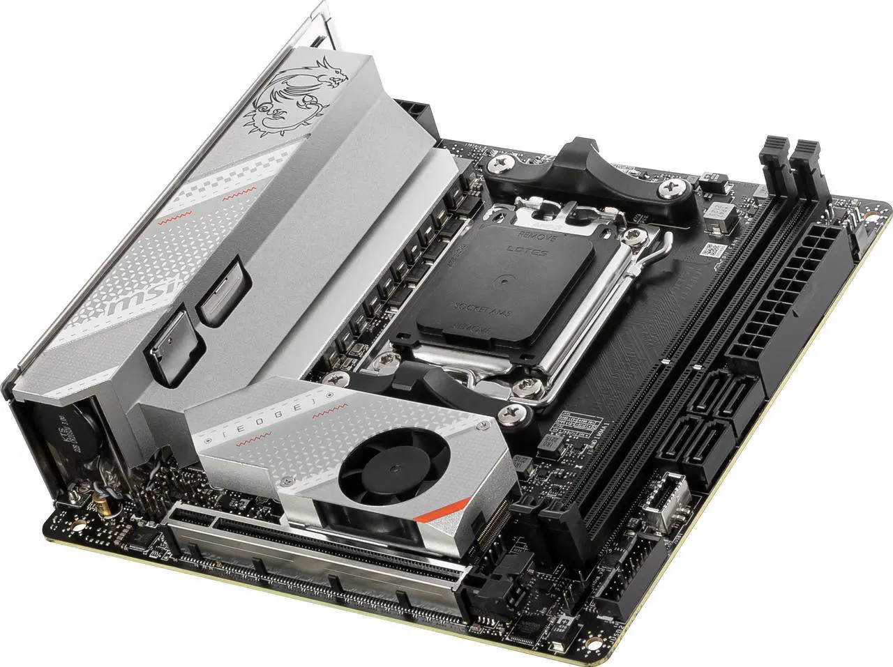 (Factory Refurbished) MSI MPG B650I EDGE WIFI AM5 AMD DDR5 Mini ITX Motherboard