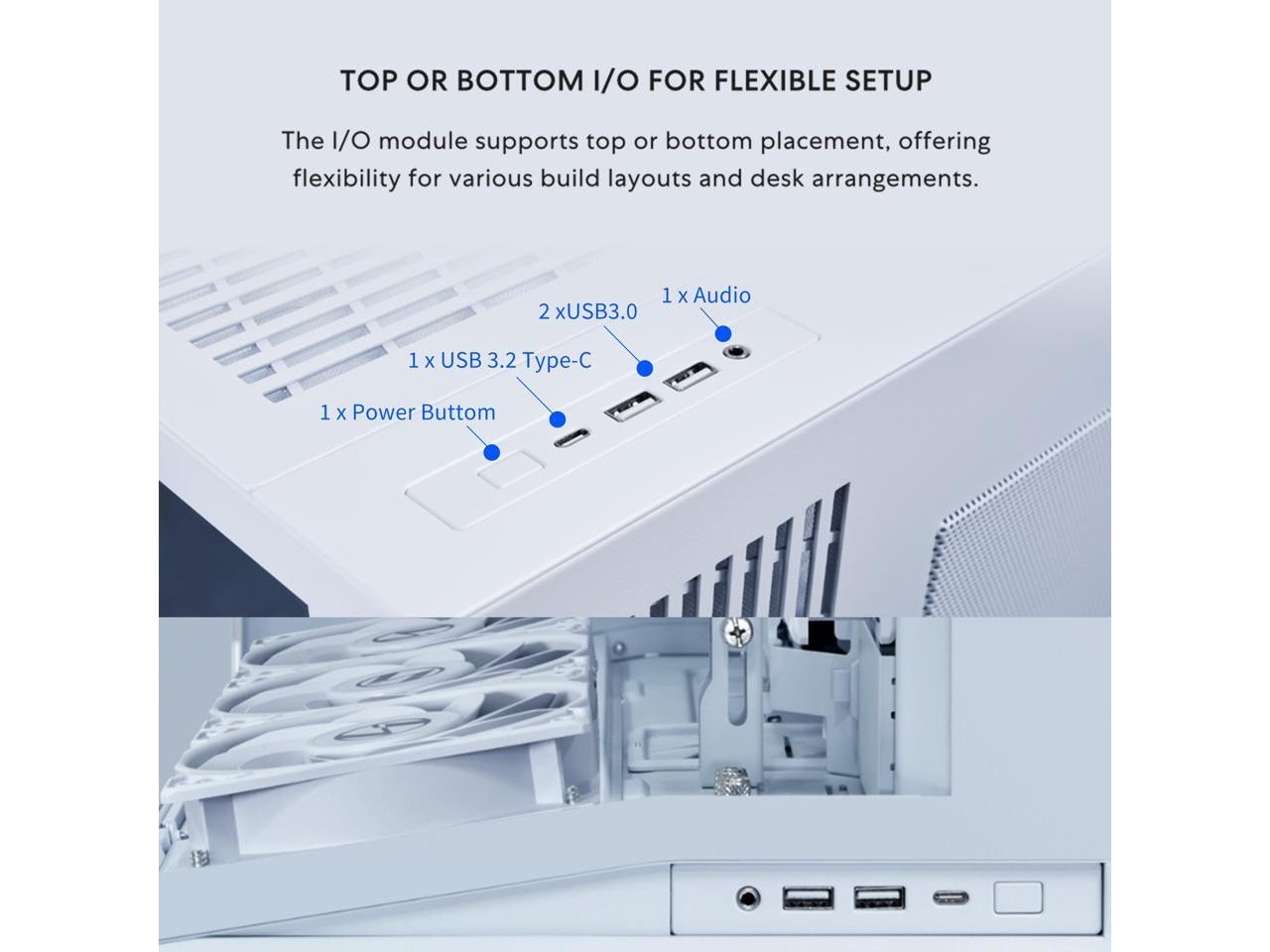 LIAN LI O11D MINI V2 | Compact ATX Mid-Tower Airflow Computer Case | Panoramic V