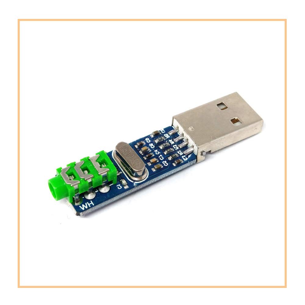 1 PCS 5V USB Powered PCM2704 Mini USB Sound Card DAC Decoder Board PC