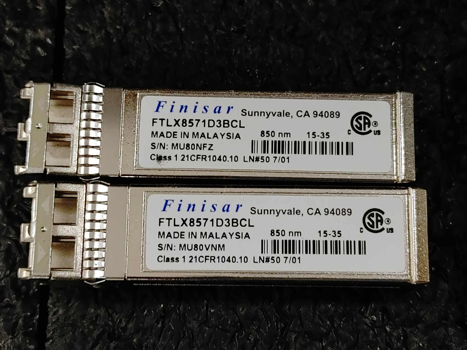 Broadcom BCM957810A1006G 10GB PCIe x8 Dual Port SFP Ethernet Adapter w/2 SFP