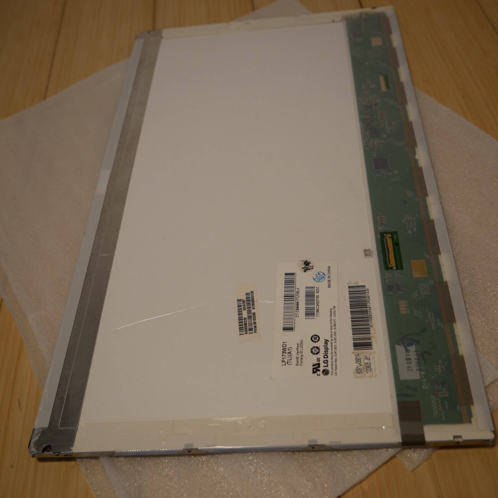 LG Display 17.3 inch WLED Backlight Screen HD+ 40 Pin LVDS LP173WD1(TL)(A1)