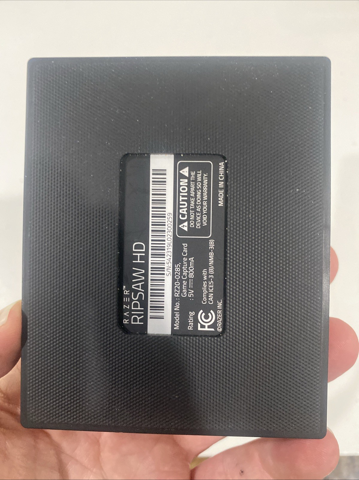 Razer Ripsaw HD Game Streaming Capture Card: 4K 1080P (‎‎‎‎RZ20-02850100-R3U1)